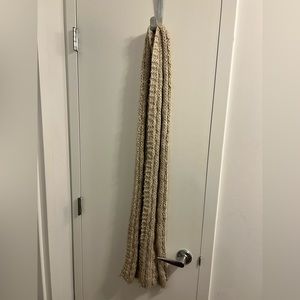 Cute Beige Knit Scarf